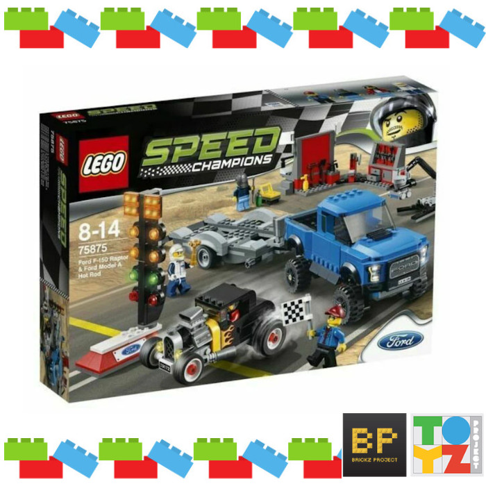 Lego 75875 Speed Champions Ford F 150 Raptor & Ford Model A Hot Rod