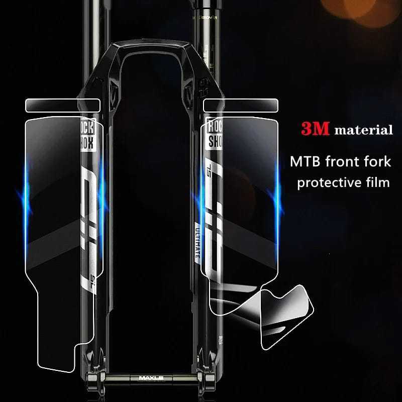 Foto Readu Fork Guard Armor Protector Sticker Pelindung Garpu Fork Protektor Anti Scratch Gores Sepeda