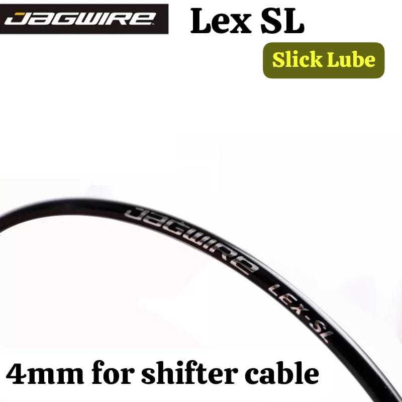 Foto Jagwire LEX SL Outer Shifter Cable Kabel Luar Slick Lube 4mm Sepeda Lipat Roadbike MTB Per Meter