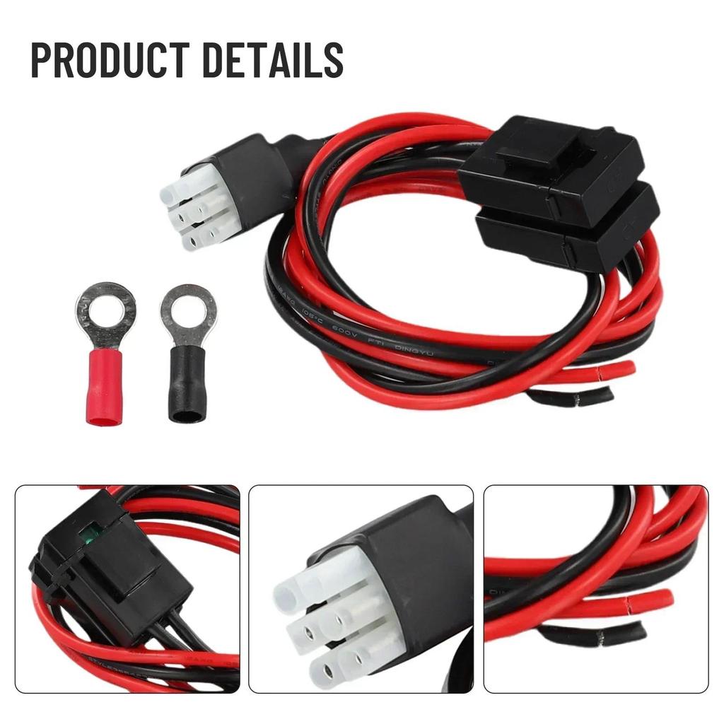 Convenient And Reliable 6Pin DC Power Cable For Kenwood Radio TS50s TS60s TS140 TS440 TS450  Compati