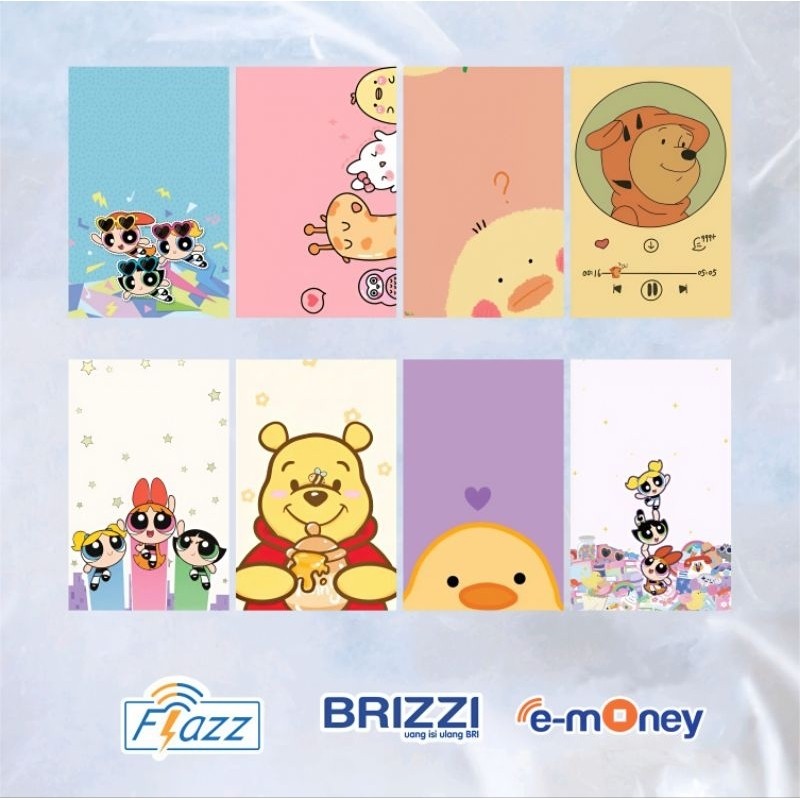 Terbaru EMONEY / ETOLL EMONEY / EMONEY CUSTOM / ETOLL CUSTOM / EMONEY ID CARD - EMONEY 2 SISI