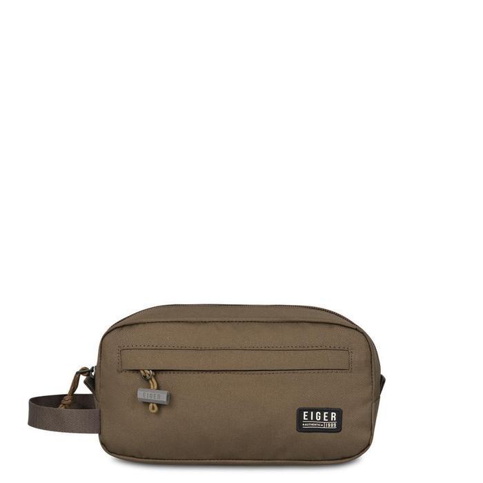 e o EIGER JOURNAL 2.0 DOPP KIT - Khakiterbaikk