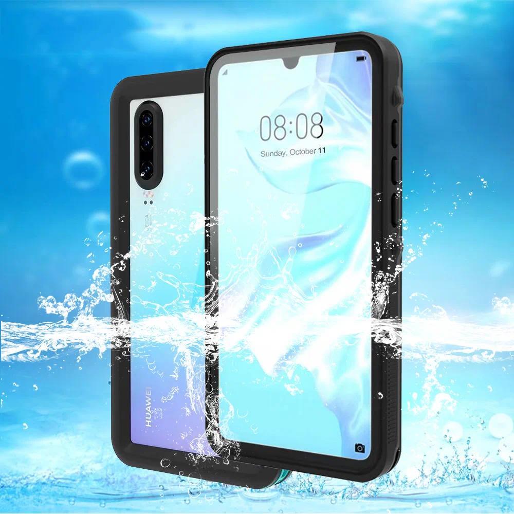 for Huawei P30 Pro Cover Snow Proof Snorkeling Case for P30 P30 Pro Waterproof Case Outdoor Sports C