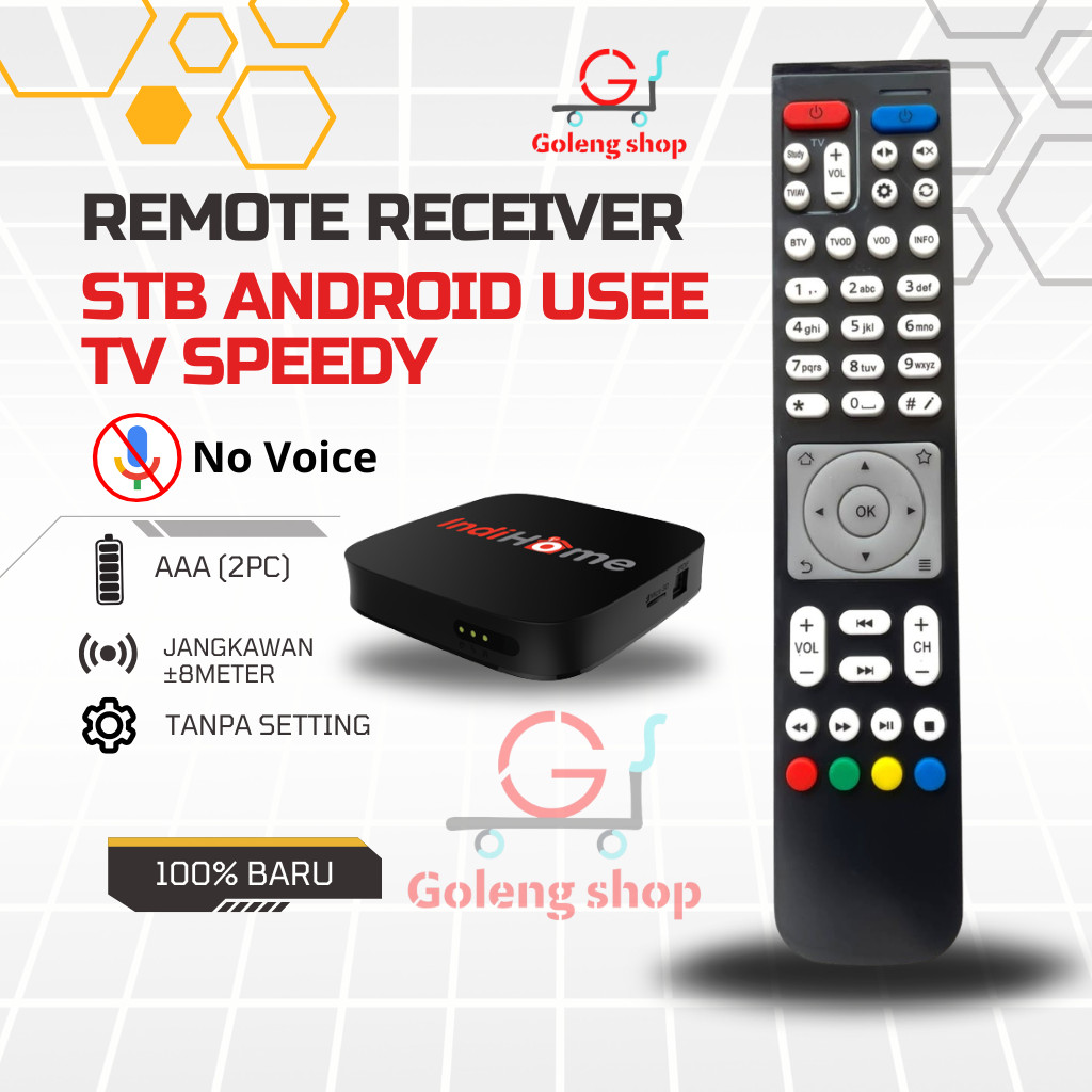 REMOTE REMOT STB SET TOP BOX MYREPUBLIC INDIHOME MNC HUAWEI EC6108V9 EC6108V8