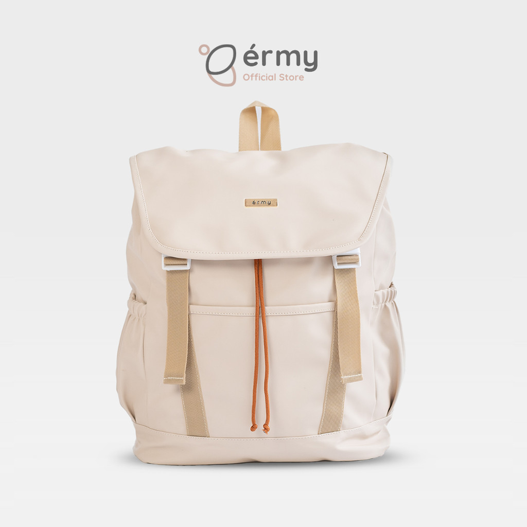 ERMY - Nara Tas Ransel Wanita Backpack Sekolah Serut Waterproof
