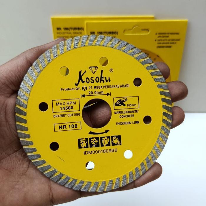 Diamond wheel niken resibon turbo pisau Potong granit nikken resibon turbo
