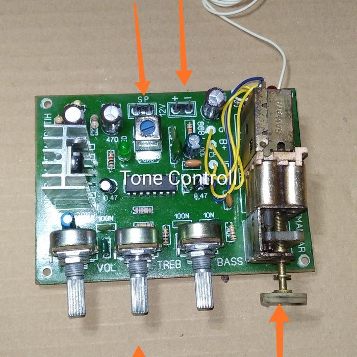kit radio FM tuner dg amplifier onboard