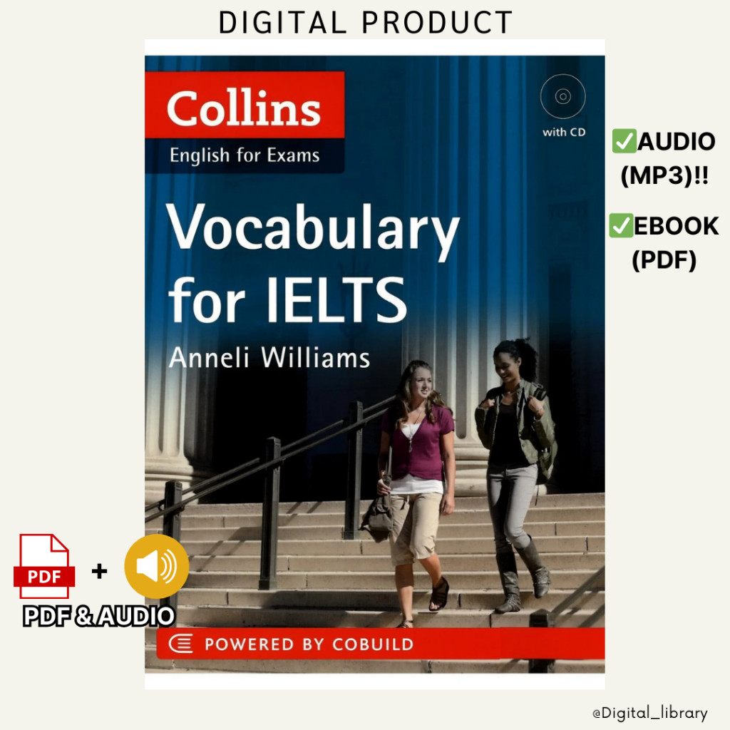 Collins IELTS | Collins Vocebulery for IELTS (IELTS Vocebulery) (BUKAN BUKU)