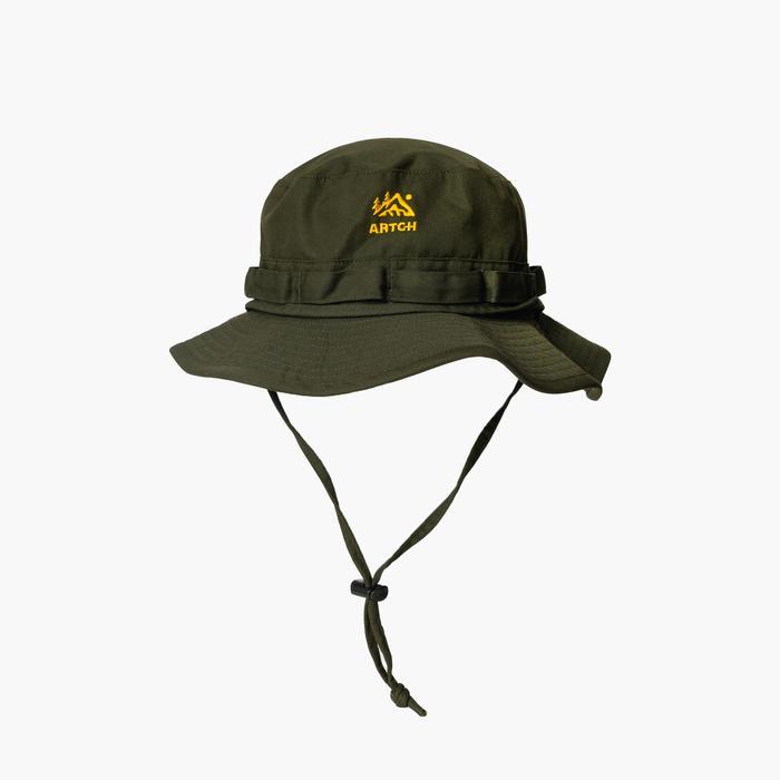 Artch Topi Rimba Bucket Hat Army Topi Outdoor Berburu - Army