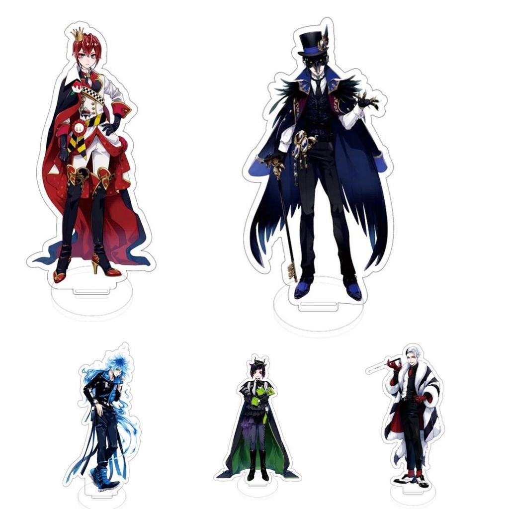 New Anime Twisted Wonderland Acrylic Stand Figure  game  acrylic Ace Malleus Cater Kalim Leona Idia 