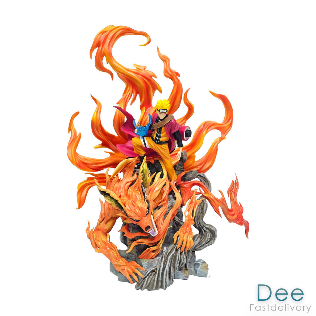 Naruto Uzumaki x Kurama Naruto Shippuden 41cm Action Figure PVC D-XAC034