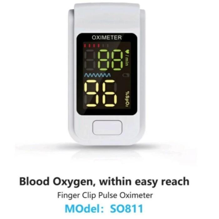 Paket Oximeter Pulse A2 LK89 Oxymeter Oksimeter Fingertip Pulse SPO2 - SO 811