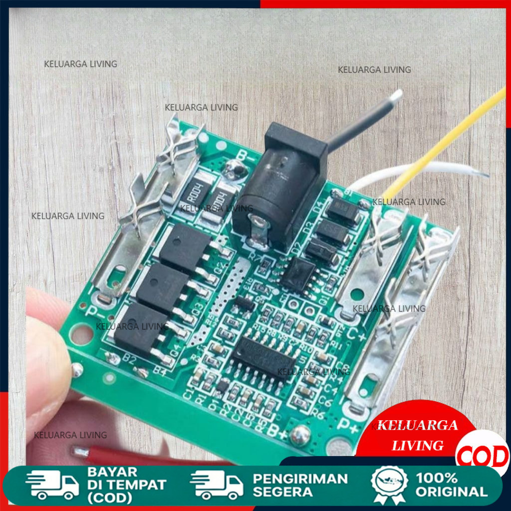 Bms Modul Baterai 5s 18v 20v 21v 48v 88v 99v Bms Baterai Cordless Lxt