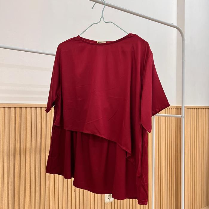 BTB Kinmade Olivia 2in1 Top | Baju Menyusui - Olivia - Velvet TERMURAH