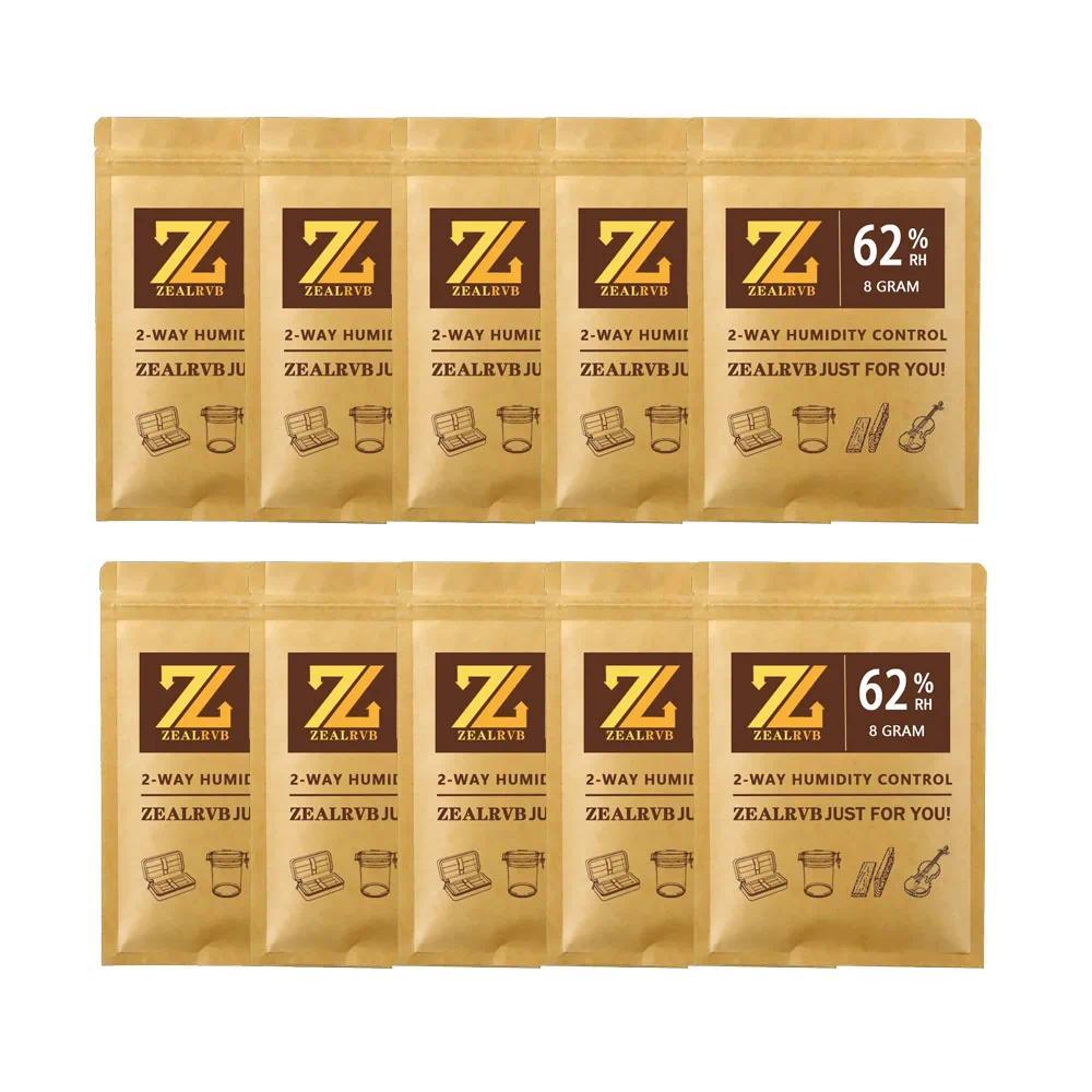 Humidor Packets 62% 8 Grams humidity cigar 69% 2-Way Humidity Control Humidor Relative Humidity Pack