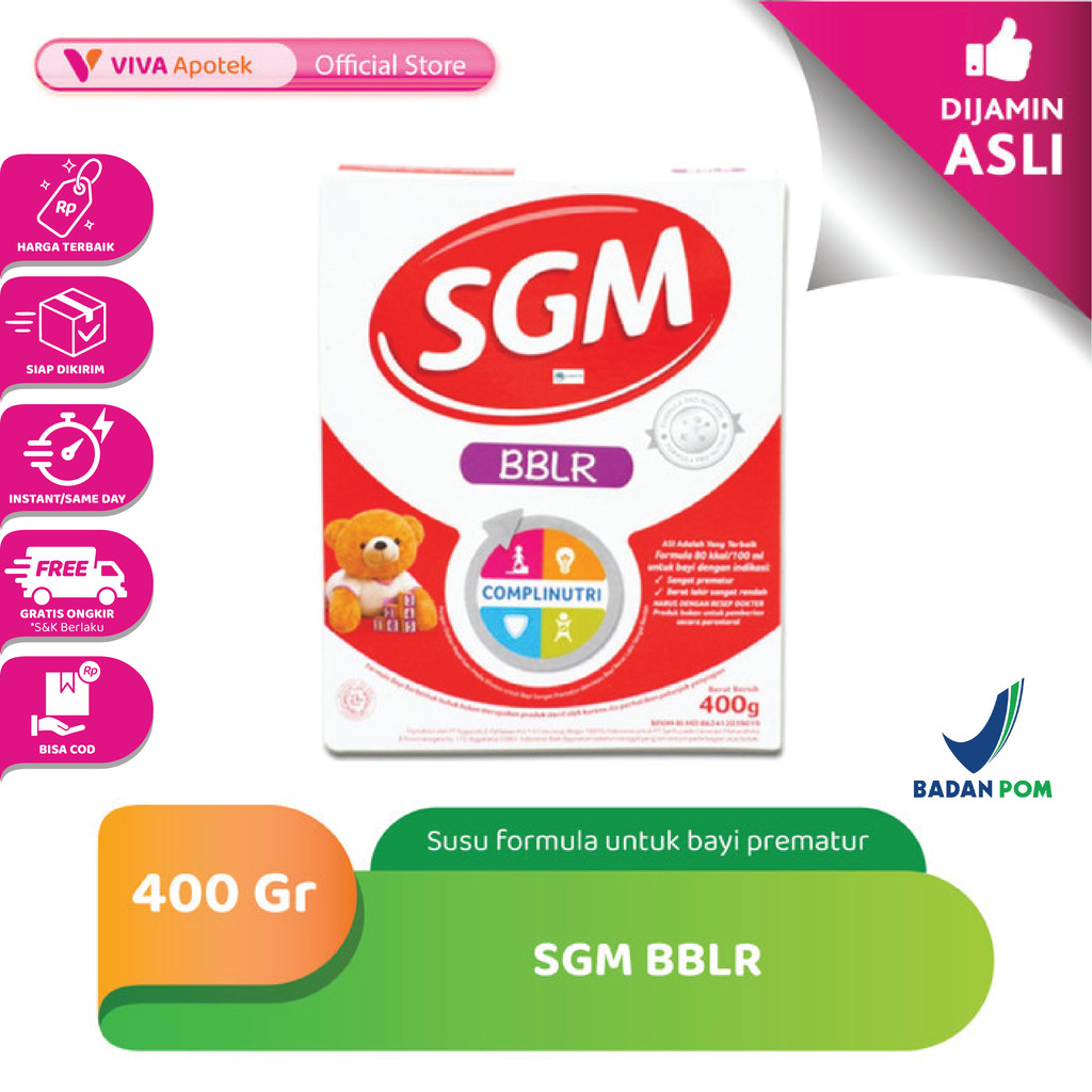 SGM BBLR Susu Formula Bayi Prematur (400 Gram)