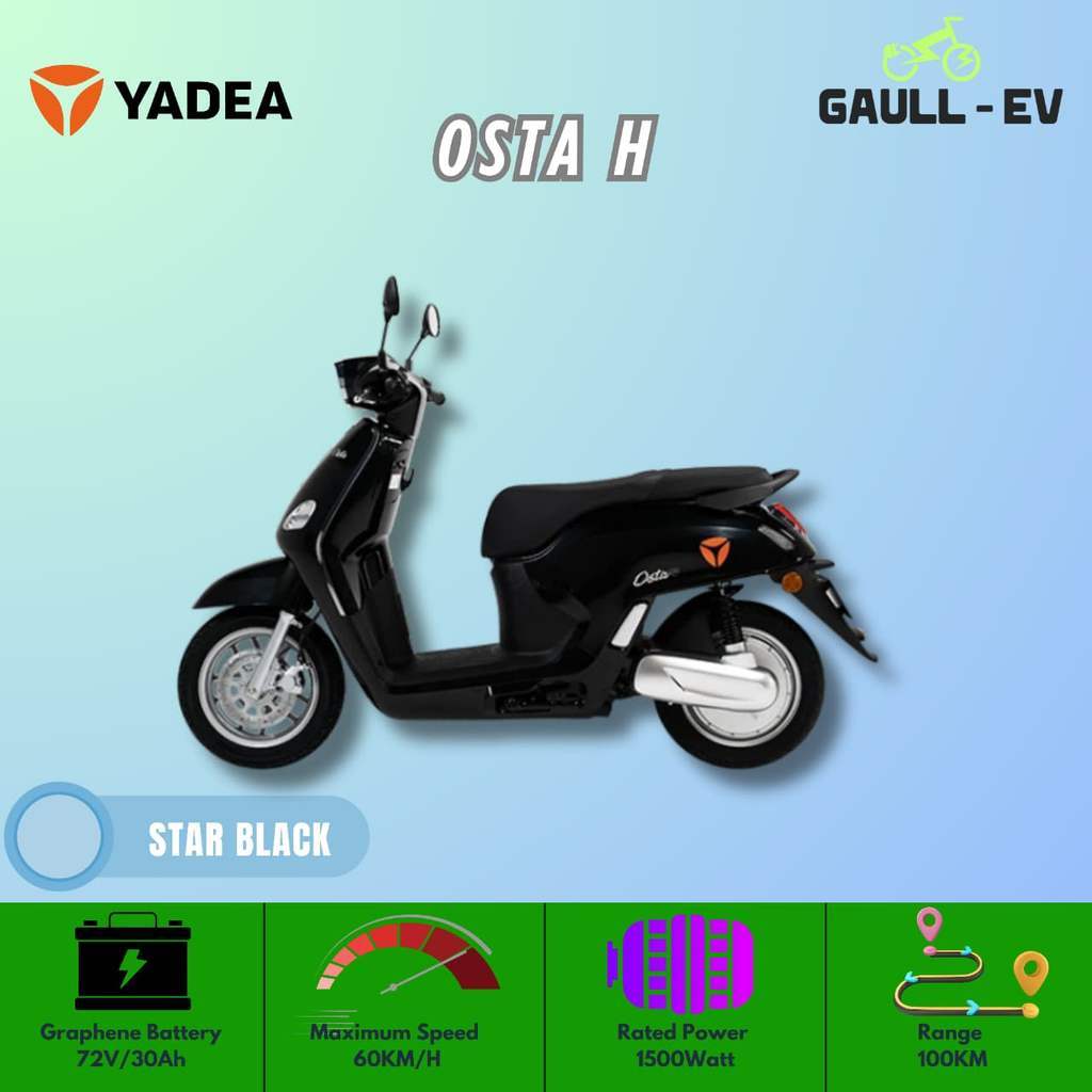 MOTOR LISTRIK YADEA OSTA H SUDAH DENGAN FAKTUR