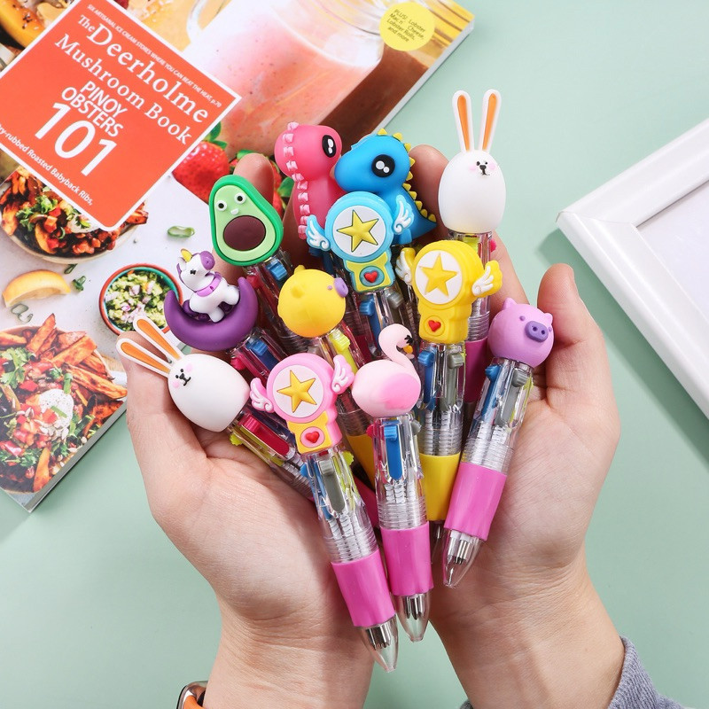 Pulpen 4 Warna Mini Sanrio [thehanscorner]