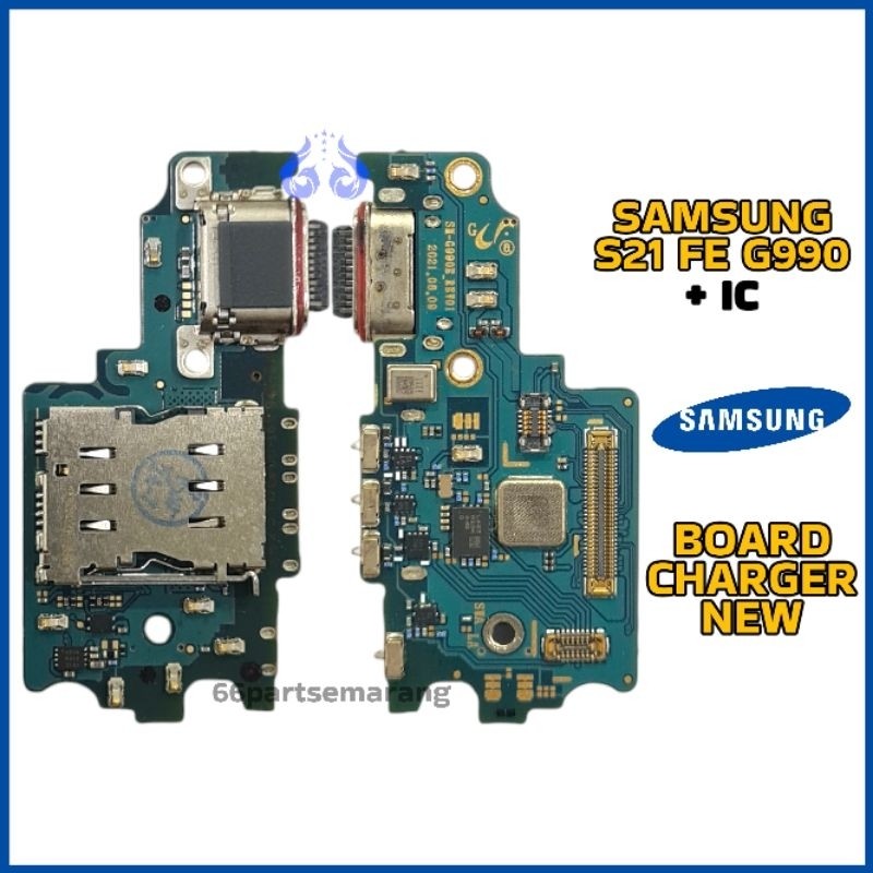 Flexibel Flexible Board Charger Papan Konektor Cas Lcd Octa Samsung S21 FE G990 New