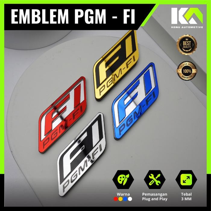 EMBLEM LOGO BEAT FI TIMBUL AKRILIK 3D SIZE SEPERTI ORINYA BUKAN STIKER