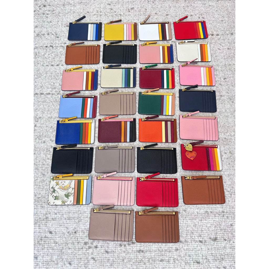 T8  Dompet Kecil Wanita, Dompet Kartu Berwarna-warni dan Lucu