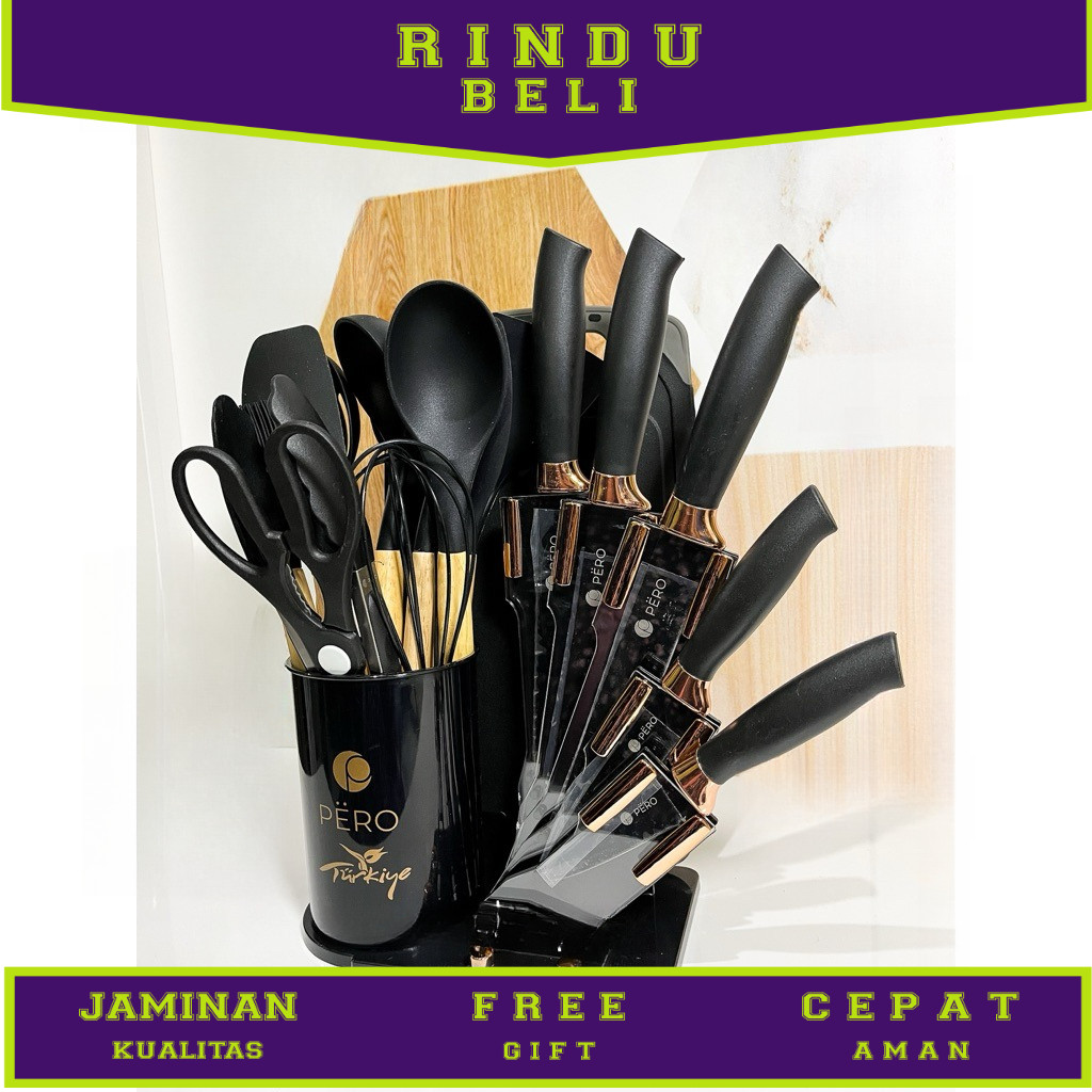 Pero Spatula & Pisau Set 19 Hampers Lebaran