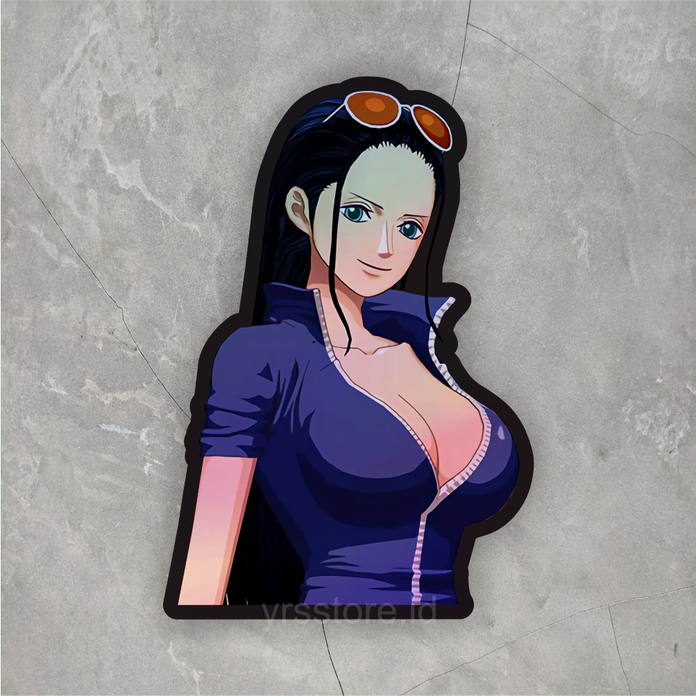 Sticker Anime One Piece Robin Sticker Case Hp