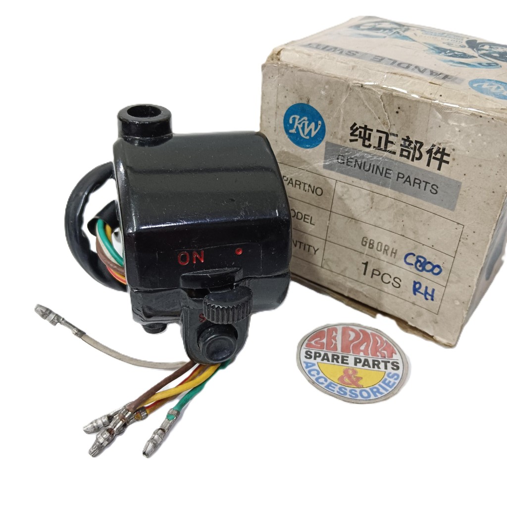 Saklar KANAN C800 Holder Honda Supercup 800 Limited Item Barang Langka Spare Part Motor Klasik