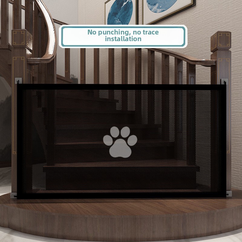 No Punching Pet Partition Fence Dog Isolation Net Portable Folng Dog Obstacle Safety Net Fence Dog C