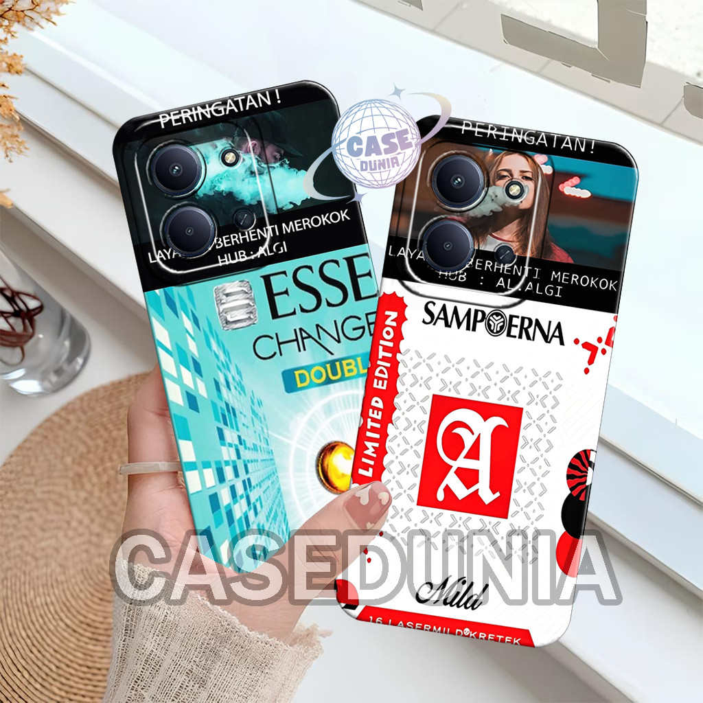 Kesing Hp Redmi 15c 4g 2025 - Poco C85 2025 Softcase Motif Cowok - Case Motif Rokok - Case Lentur
