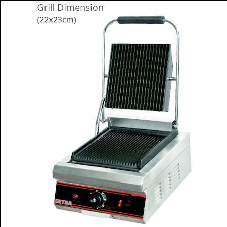 GETRA CONTACT GRILL CG-22 / PANINI MACHINE / MESIN PANINI