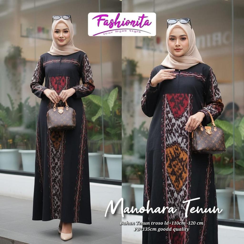 AIA0BE Pakaian CasuaL Wanita MANOHARA TENUN  From FASHIONiTa