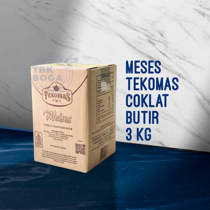 Tekomas Meses ( 3 kg ) Hijau Coklat Butir Dark Compound Meises Bukan Ceres & Innova