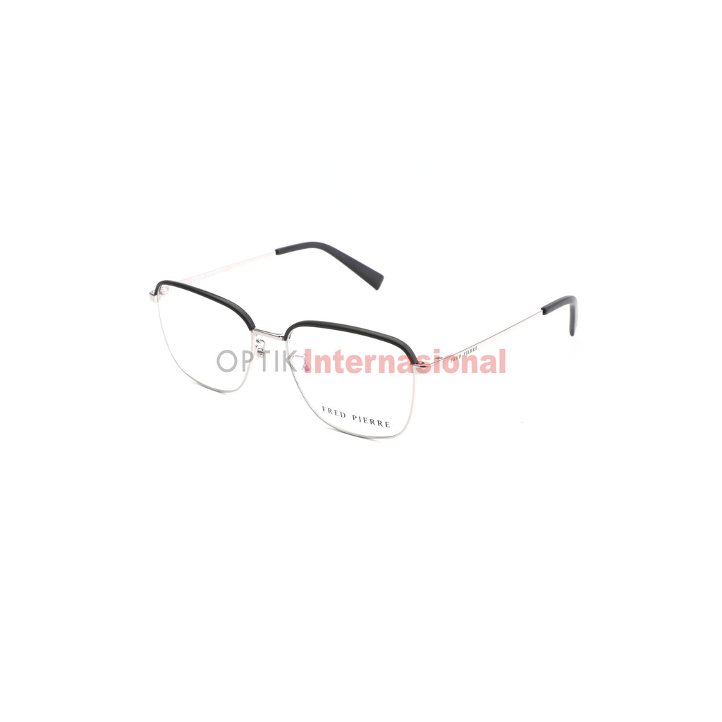 Kacamata FRED PIERRE FP002 Frame Square Fashion Pria & Wanita Free Lensa Minus Berkualitas