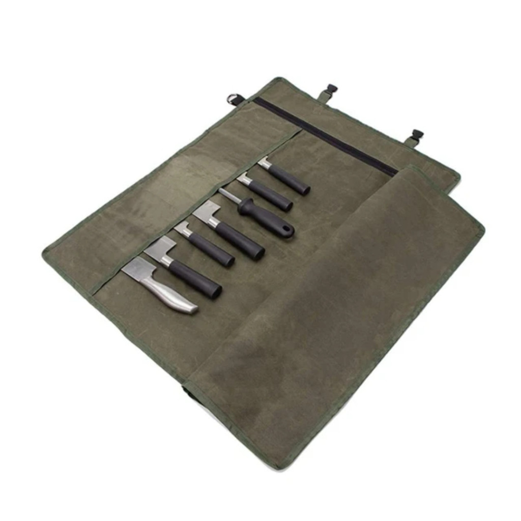 Tas Pisau selempang tas pisau dapur/tas tempat pisau dapur/tas pisau slempang