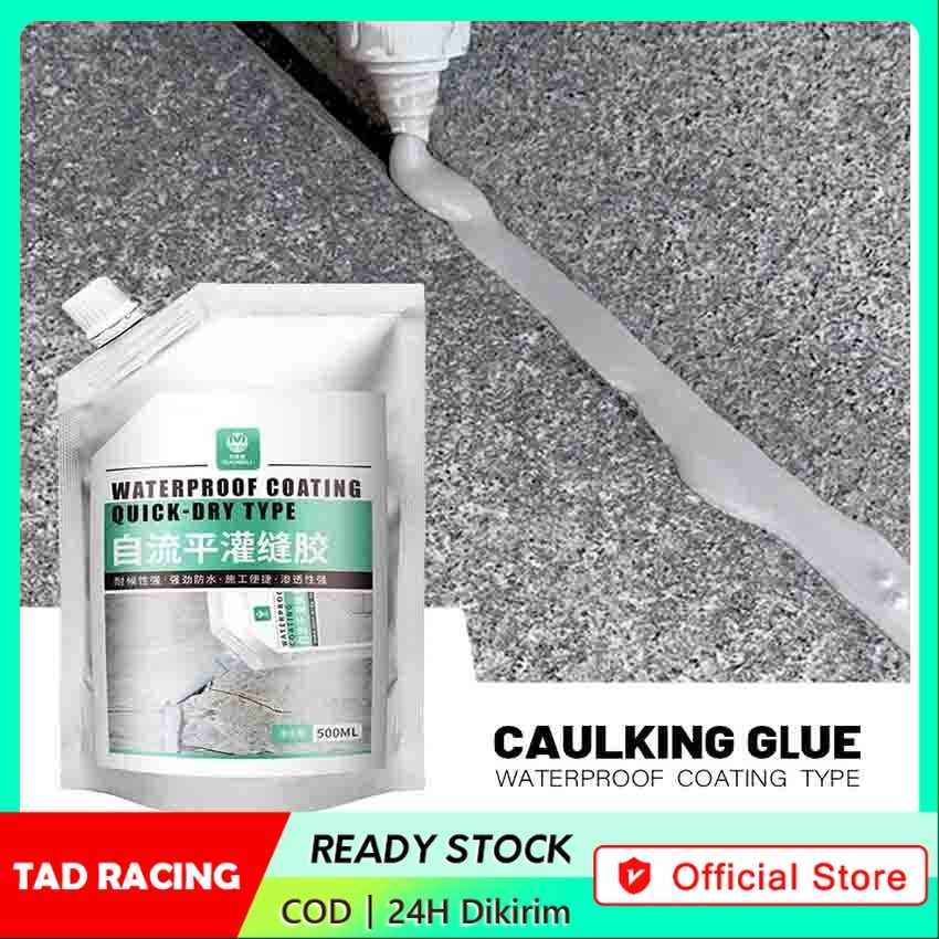 500ml Pengisi Lubang Bocor Retak Waterproof Lem Sealer Lem Anti Bocor / Crack Seal Penutup Retak Bet