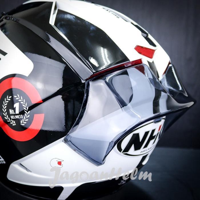 SPOILER 3D HELM NHK GP1000 | BLACK - BLACK DOFF | AKRILIK GP1000 - SMOKE
