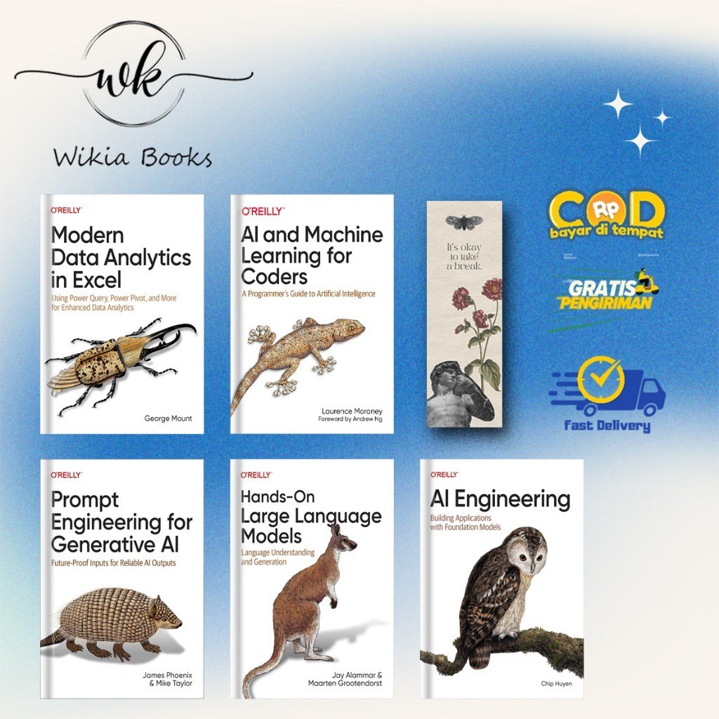 (Collection O'RILLEY Books): Hands-On Large Language Models | AI Engineering | Generative AI on AWS