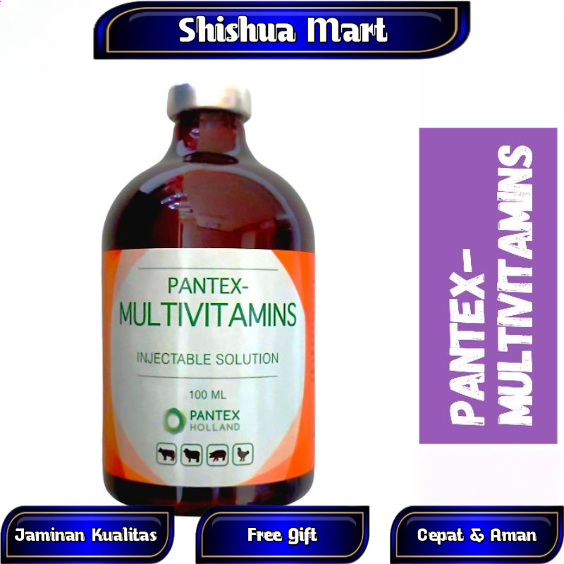 Obat -Pantex Multivitamin 100 ml - Multivitamin Pantex - Multivitamin Injeksi - Injeksi Multivitamin