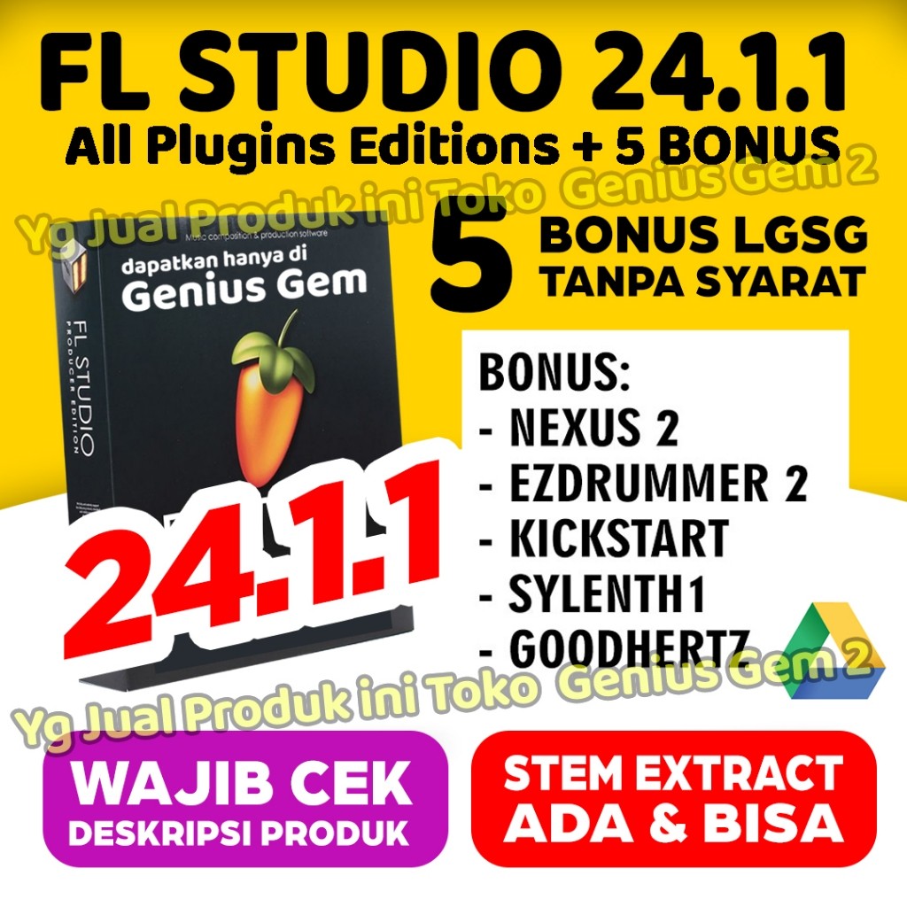FL Studio 20.8 All Plugins + 5 Bonus