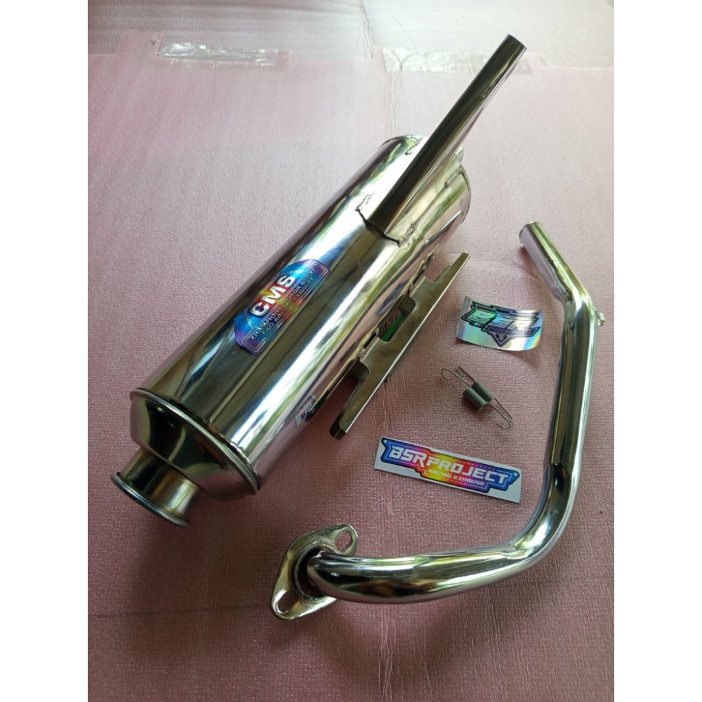 Knalpot CMS Full krum Beat Vario Mio Scoopy Genio Spasy Spin Nex