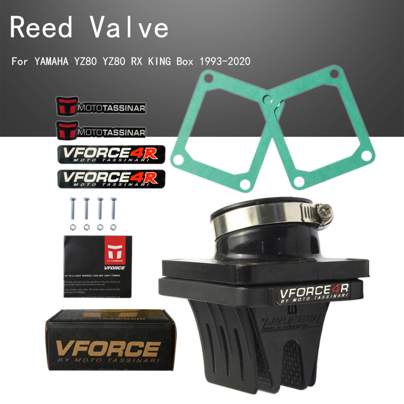 VForce 4  Reed Valve System Petals V Force 4R V4R82A-I YZ85 With Intake Manifold For YAMAHA YZ80 YZ8