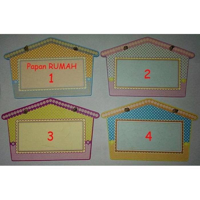 PAPAN RUMAH / PAPAN NAMA / HAPPYBABY