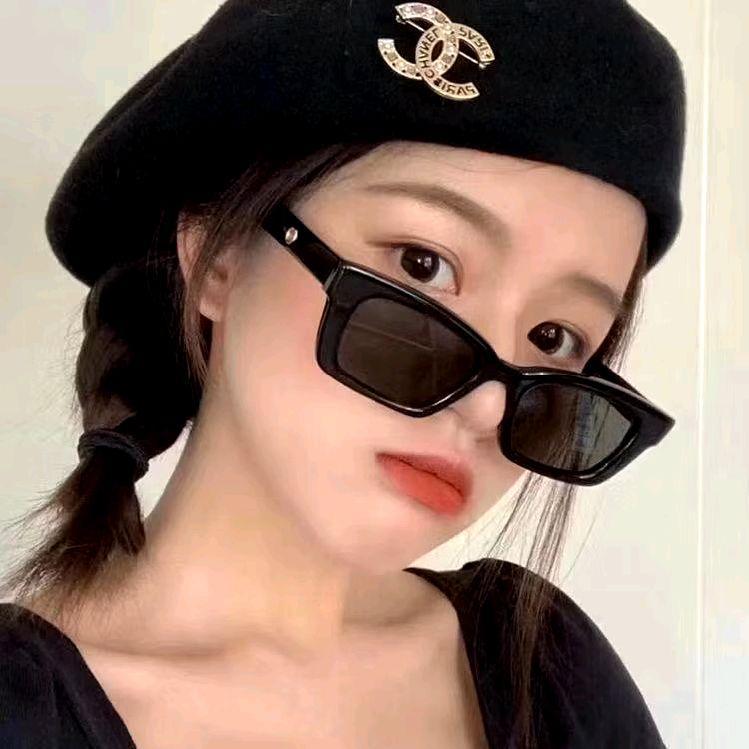 KacaMata Hitam Punk Model HipHop Gangang Lubang Fashion Terbaru Pria Wanita Sunglasses