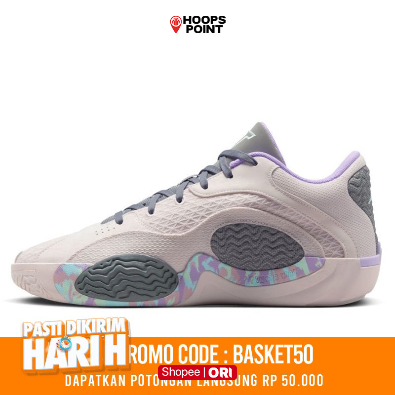 HOOPS POINT Sepatu Basket Air Jordan Tatum 2 Sidewalk Chalk Pf Light Soft Pink