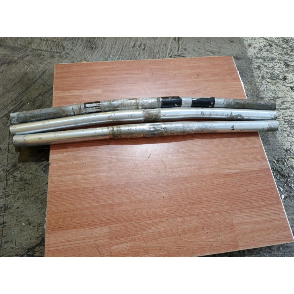stang sepeda mtb flat bar alloy pendek second