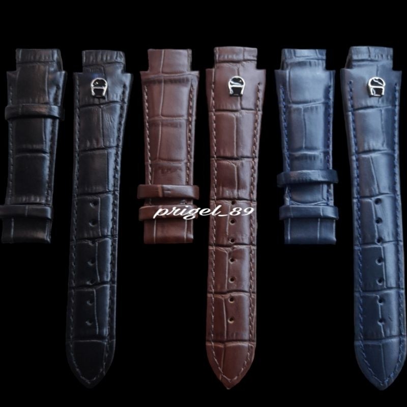 Tali Kulit Jam Tangan AIGNER Strap Jam Aigner Wanita 22×18mm