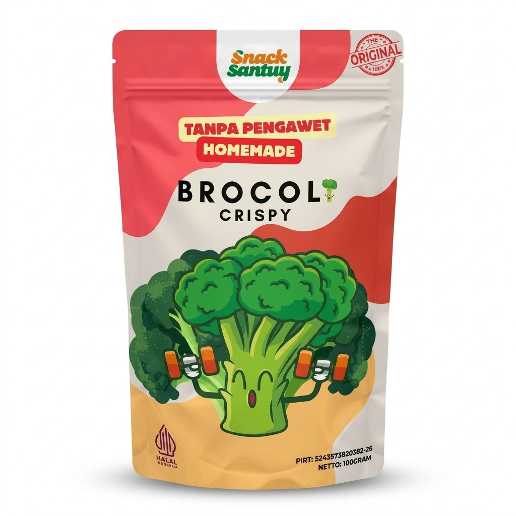 Snack Santuy - Brokoli Crispy 70gr