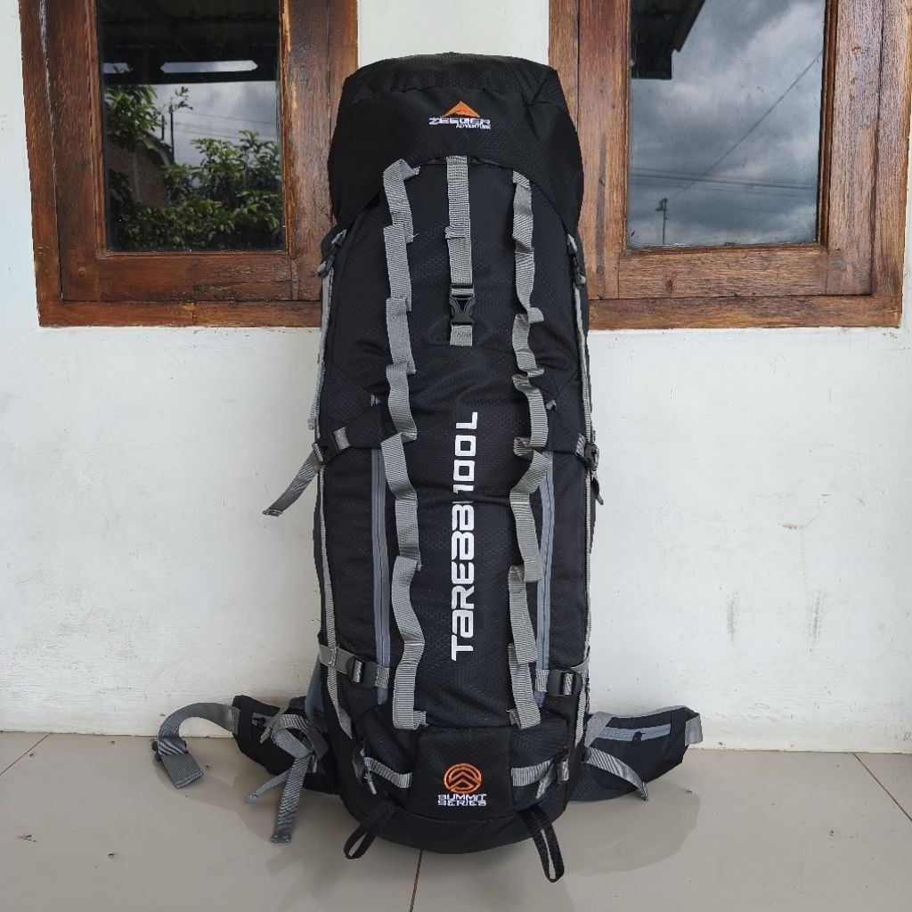 Tas Carrier 80 Dan 100 Liter - Tas Gunung - Tas Hiking Jumbo     Berkualitas