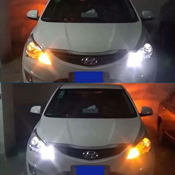DRL + SEIN LED T20 7440 WHITE YELLOW PUTIH KUNING